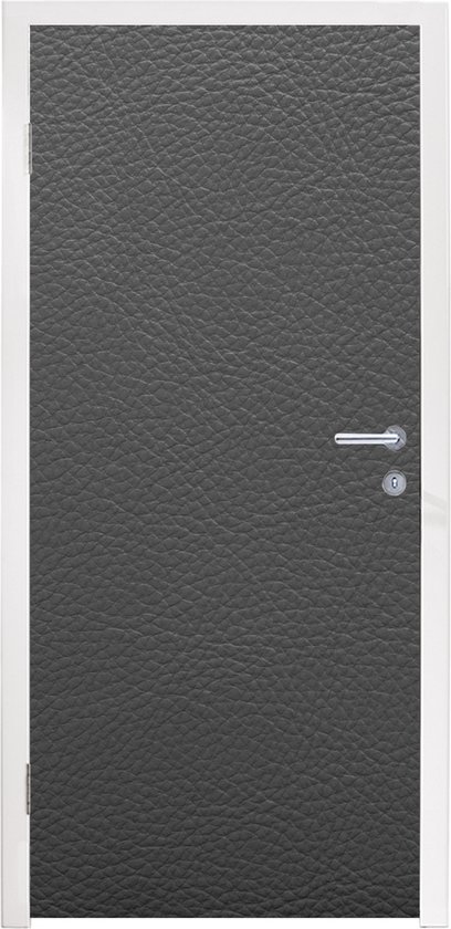 MuchoWow Inductiebeschermer - Inductie mat - Vinyl - Leer - Structuur - Lederlook - 59x52 cm - Inductie beschermer