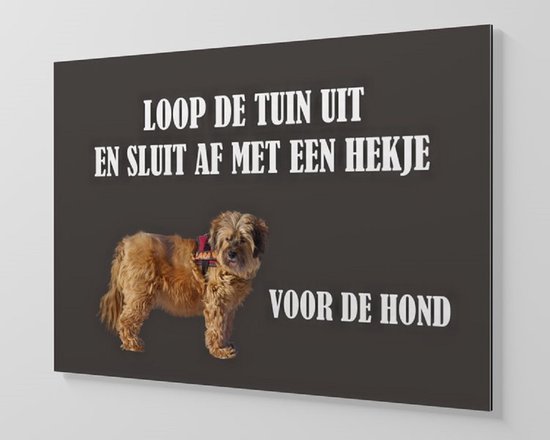 Verbodsbord - Verboden voor honden