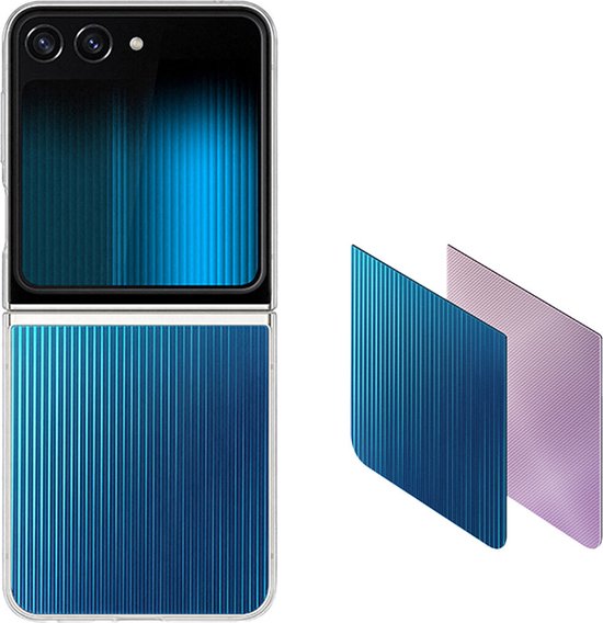 Origineel Samsung Galaxy Z Flip 5 Hoesje FlipSuit Case Transparant