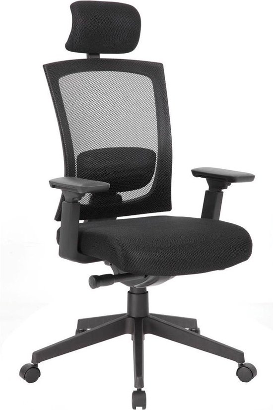 IVOL Ergonomische Bureaustoel Joy Comfort - Verstelbare Kantoorstoel - Bureaustoelen voor Volwassenen