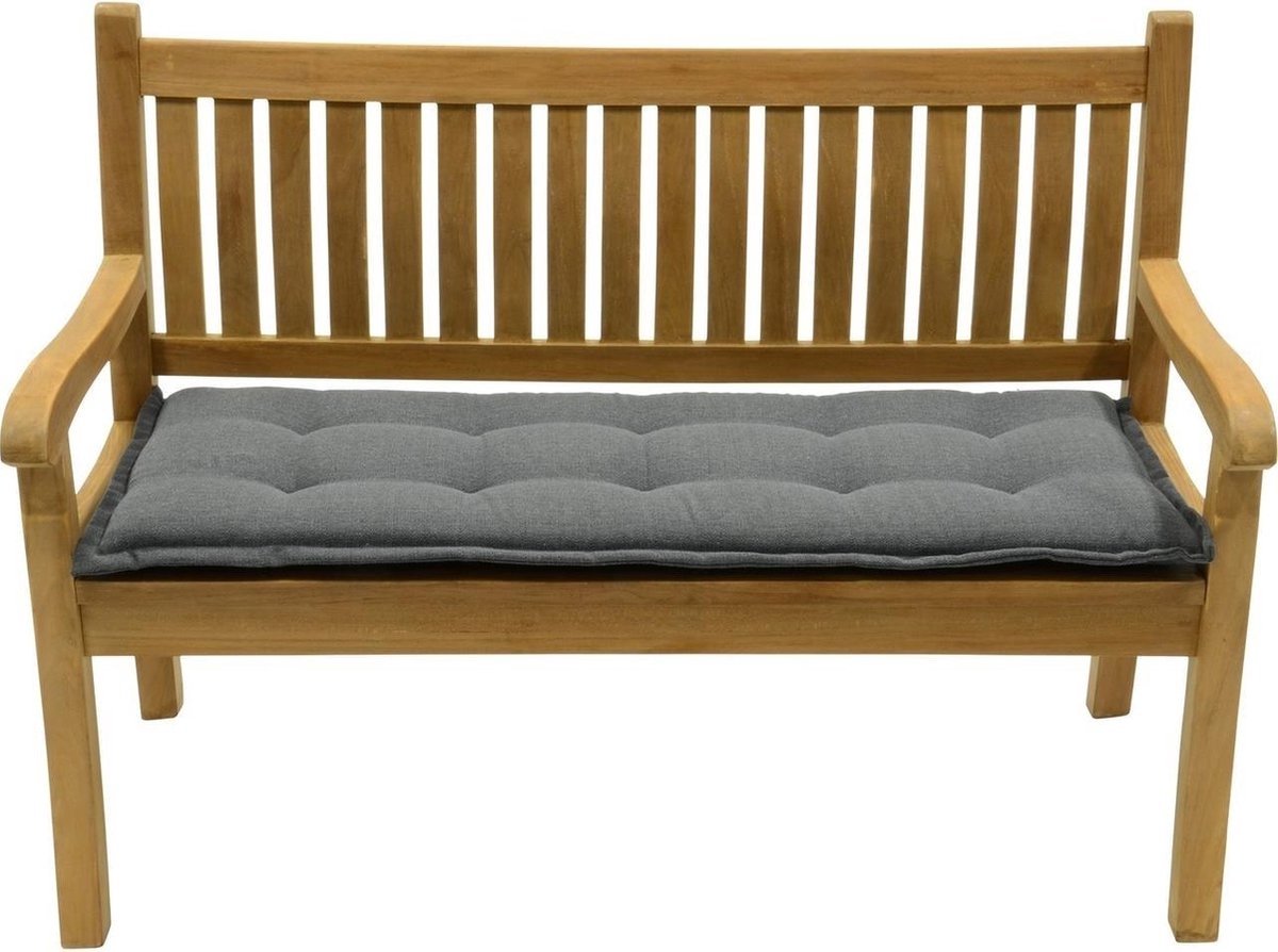 Lesli Living Tuinbankkussen - 120 x 47 x 6 cm - Antraciet