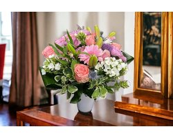 Excuus bloemen boeket roze Blush