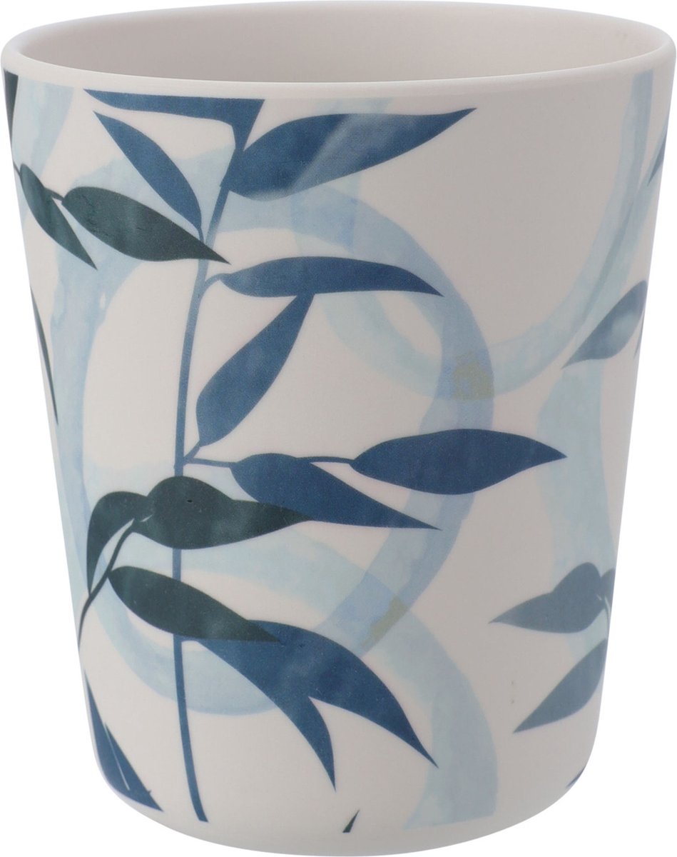 Goedkoopste Excellent Houseware drinkbeker - kunststof/melamine - met print - 9 x 11 cm - 440 ml