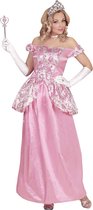 Widmann - Koning Prins & Adel Kostuum - Charmante Prinses Charissa - Vrouw - Roze - Large - Carnavalskleding - Verkleedkleding