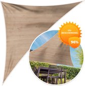 MuchoWow® - Schaduwdoek - Hout - Patronen - Planken - 96% UV-bestendig - Hoogwaardig polyester - Zonnedoek - Weerbestendig - Tuin - Tarp - 300x300 cm