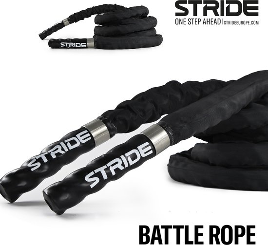 STRIDE Battle Rope - Fitnesstouw 9 m - Krachttraining, Fitness ...