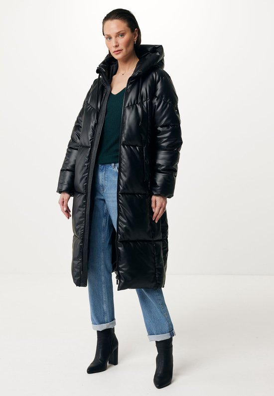 Mexx Femme Mexx Doudoune Mexx Veste à Capuche Mi-longue En PU Pour