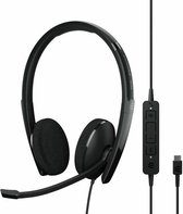 EPOS C10 USB-C Communicatie Headset - Zwart