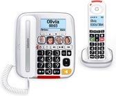 Swissvoice Xtra3355 Combo téléphone fixe et téléphone sans fil dect - grandes touches - touches photo - sonnerie forte