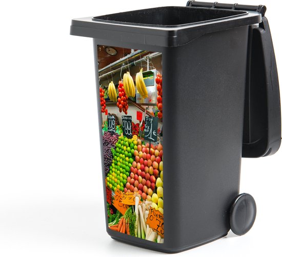 Container sticker Fruit - Groente - Bak - Markt - 44x98 cm - Kliko sticker