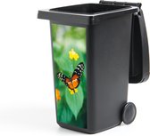 Container sticker Vlinder op bloem - 44x98 cm - Kliko sticker