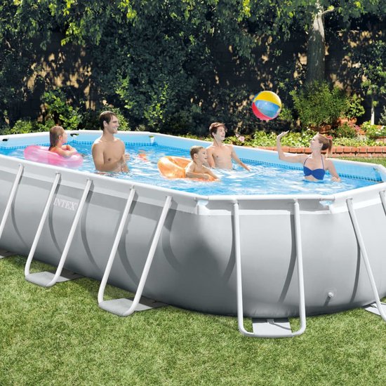 Kit piscine autoportée Intex Easy Set 3,66 x 0,76 m Bâche de protection - Piscine et spa