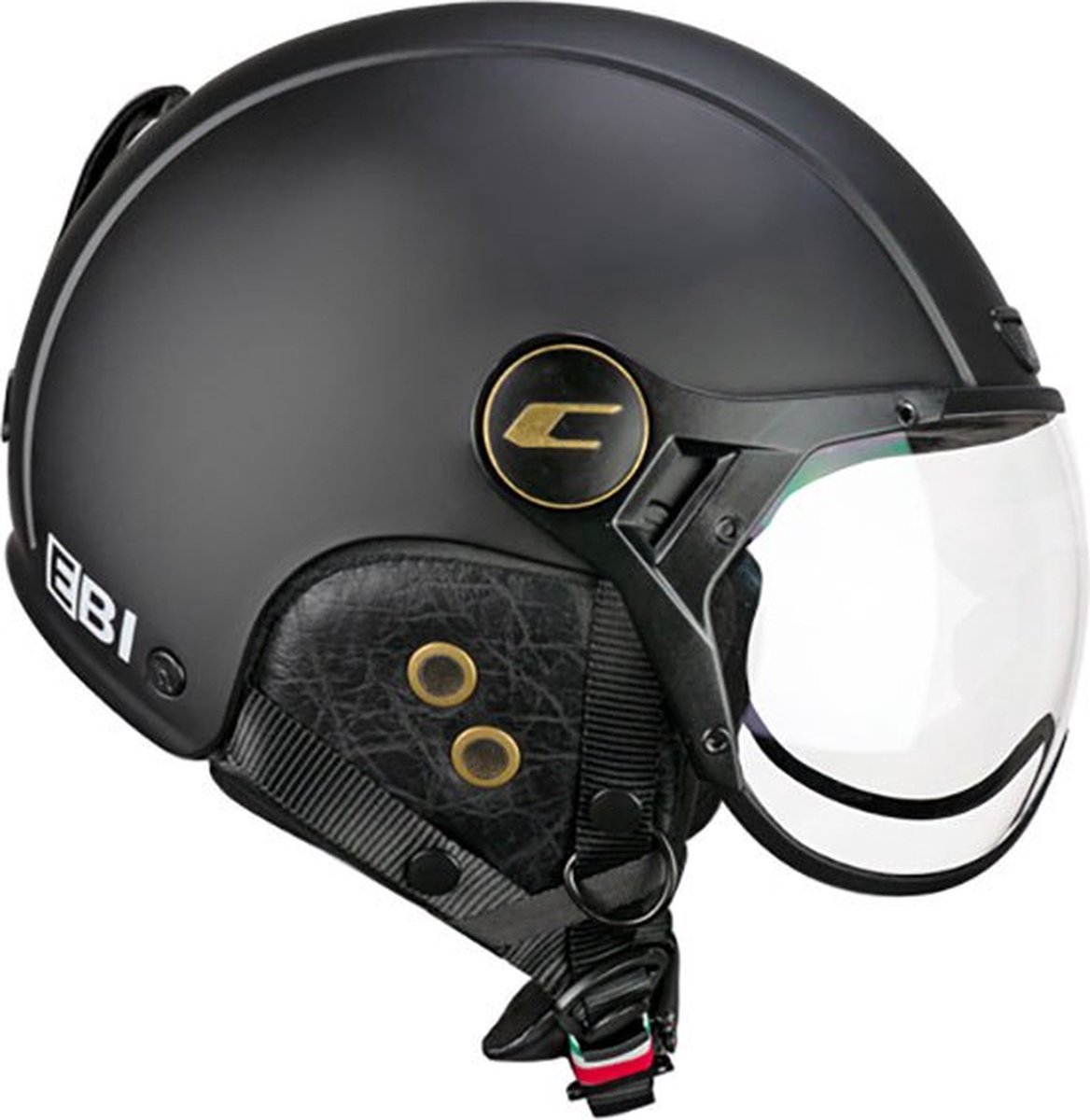 Cgm 801v Ebi Vintage Helm Zwart XS