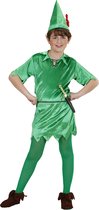 Widmann - Peter Pan Kostuum - Peter Pan - Jongen - Groen - Maat 158 - Carnavalskleding - Verkleedkleding