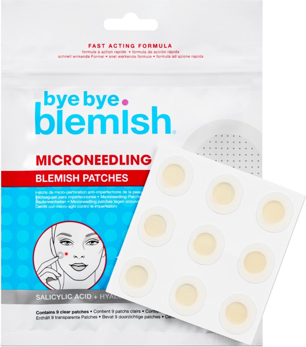 Bye Bye Blemish Blemish Patches Microneedling - 9 stuks
