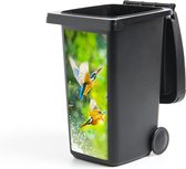 Container sticker Vogels - IJsvogel - Dieren - Water - 44x98 cm - Kliko sticker