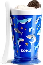 Zoku - Slush en Milkshake Maker Shark - SAN - Blauw