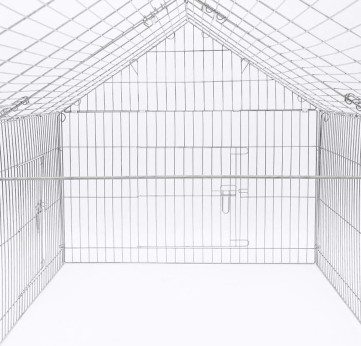 @Pet Buitenren voor huisdieren - Luxe XL - 220 x 95 x 103 cm - Metaal thumbnail 3