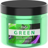 Groene Metallic Mica Poeder Glitter Pigment voor Epoxyhars en Zeep - 60 gr