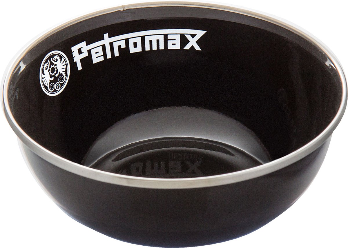 Petromax - Kom - Emaille - 2 stuks - Zwart