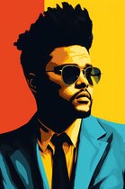The Weeknd Poster | The Weekend | Poster The Weeknd | Zanger Poster | Poster Artiest | Woondecoratie | 51x71cm | Geschikt om in te Lijsten