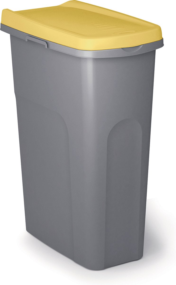 Afvalbak - 'Home Eco System' - afvalscheiding - Prullenbak - Afvalbakje - 40 Liter - Geel