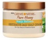 Creme of Nature Pure Honey Scalp Refresh Daily Creme 4.7(4.7oz/135g)