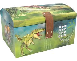 foto van Depesche - Dino World schatkist met code, geluid & licht