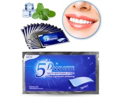 Nuvance - Teeth Whitening Strips - Tanden Bleekstrips - Tandenbleekset - Tanden Bleken met 0% Peroxide - Witte Tanden - 14 Sets/28 Strips