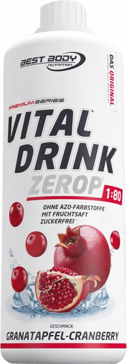 Vital Drink Zerop (1000ml) Pomegranate Cranberry