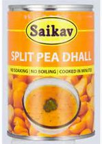 Saikav - Split Pea Dhall - 410g - South Africa (Zuid-Afrika) - (Gekookte Linzen) - (South African)