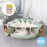 Kattentunnel - Tunnel Kat - Kattenmand - Kattenhuis - Speel Tunnel Kat - Premium