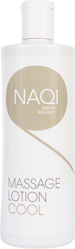 NAQI® Massage Lotion Cool 500 ml - Verkoelend - Verfrissend - Hydraterend