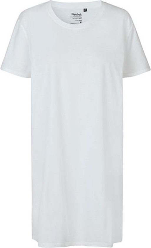 Ladies´ Long Length T-Shirt met korte mouwen White - XL