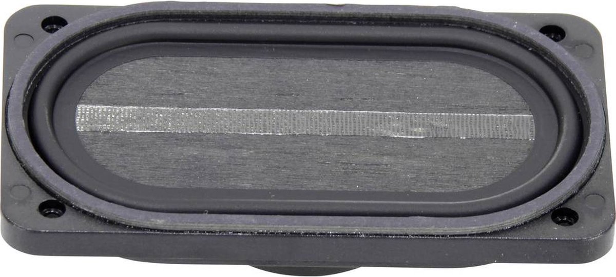 Visaton SC 5.9 FLX - 8 Ohm 5 inch 9 cm Breedband-luidspreker 4 W 8 Ω Ovaal, Houten membraan