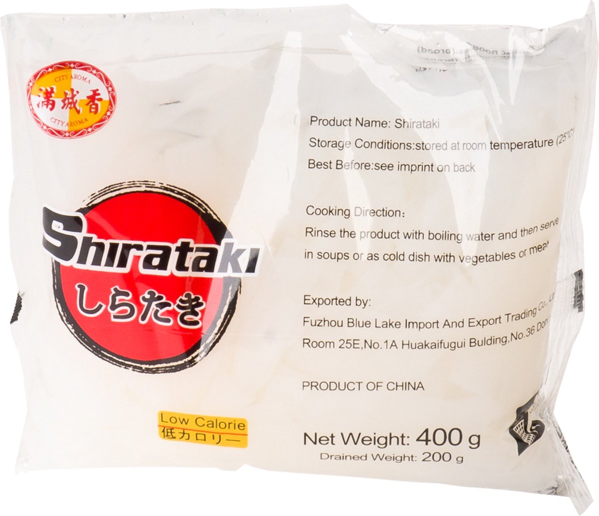 City Aroma Shirataki Noedels breed (tagliatelle) 20 x 200 g