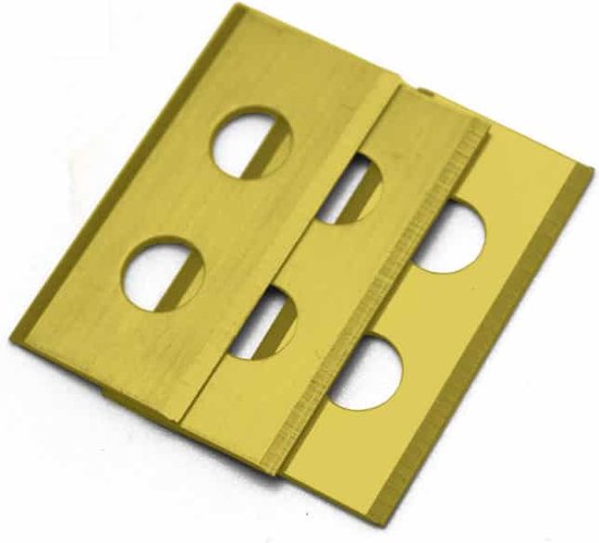 Worx Landroid WR111M Lames de tondeuse à gazon robot titane - 6 pièces