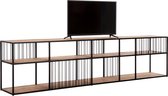 DTP Home TV stand Barra large,55x225x35 cm, recycled teakwood