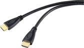 SpeaKa Professional SP-10133292 HDMI-kabel HDMI Aansluitkabel HDMI-A-stekker, HDMI-A-stekker 5.00 m Zwart Audio Return