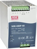 Mean Well SDR-480P-24 DIN-rail netvoeding 24 V/DC 20 A 480 W Aantal uitgangen: 1 x Inhoud: 1 stuk(s)