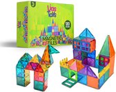 LiasToys® - Magnetisch speelgoed - Auto - 120 stuks - Magnetische tegels - Constructie speelgoed - Montessori speelgoed - Magnetic tiles - Magnetic toys - Te gebruiken met de bekende merken - Bouw je Magna wereld