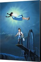 Ghibli - Castle in the Sky - Schilderij 35X50 Ghibli