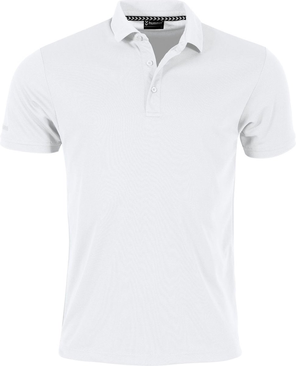 971x1200.jpg Hummel Ground Polo Heren - Wit | Maat: 3XL - Afbeelding 1