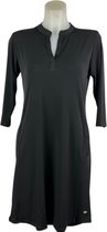 Angelle Milan – Travelkleding voor dames – Zwarte Jurk – Ademend – Kreukherstellend – Duurzame jurk - In 5 maten - Maat M