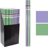 Verhaak - Kaftpapier - Cadeaupapier - Inpakpapier - Luna Pastel - 3mx70cm - Set Van 2 Rollen - Back To School