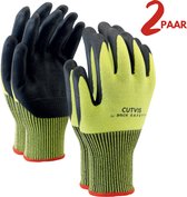 Snijbestendige handschoenen 2 paar - Werkhandschoenen - Veiligheidshandschoen - Montagehandschoenen