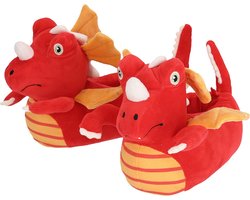 Apollo Dino sloffen voor jongens - rood