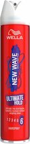 6x Wella New Wave Haarspray Ultimate Hold 400 ml
