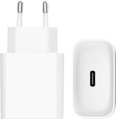USB C Adapter - Oplader iPhone - Snellader iPhone 15 - USB C Oplader - Adapter USB C - USB C Lader - 20W - Universeel