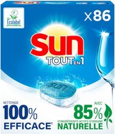 Bol.com 4x Sun Vaatwastabletten All-in-1 Normaal 86 stuks aanbieding